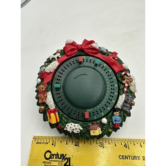 Vintage Santa's Power Christmas Wreath Timer 24 Hour Mechanical Timer Excellent - Picture 2 of 6